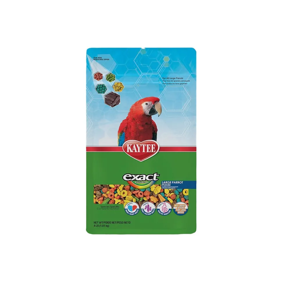 Kaytee Exact Rainbow Large Parrot Food 4-lb