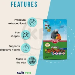 Kaytee Exact Rainbow Parrot & Conure Food 4-lb