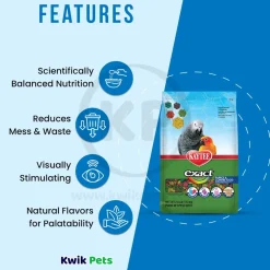 Kaytee Exact Rainbow Parrot & Conure Food 2.5-lb