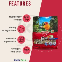 Kaytee Fiesta Conure Food 4.5-lb