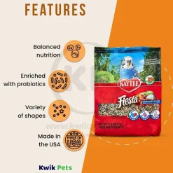 Kaytee Fiesta Parakeet Food 2-lb