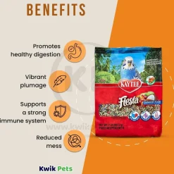 Kaytee Fiesta Parakeet Food 2-lb