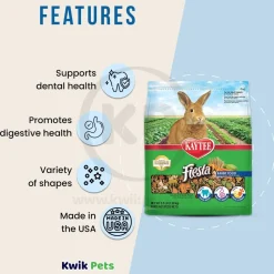 Kaytee Fiesta Rabbit Food 3.5-lb