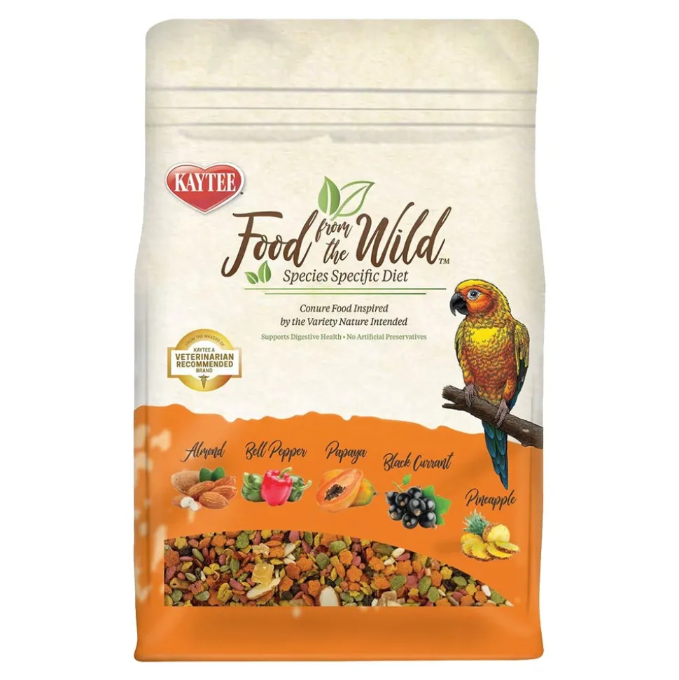 Kaytee Food from the Wild Conure Pet Bird Food 2.5-lb