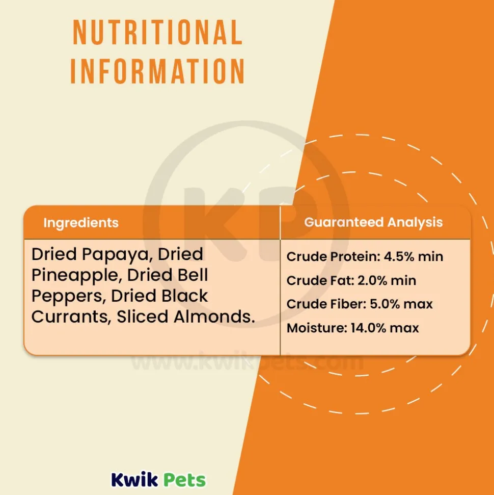 Kaytee Food from the Wild Natural Snack Small Pet Bird Treats 3-oz
