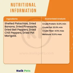 Kaytee Food from the Wild Natural Snack Medium & Large Pet Bird Treats 3-oz