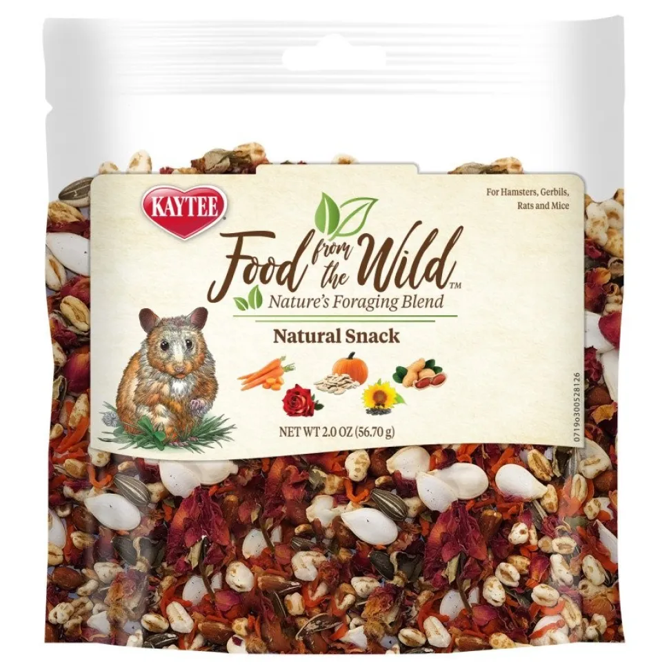 Kaytee Food from the Wild Natural Snack Hamster & Gerbil Treats 2-oz
