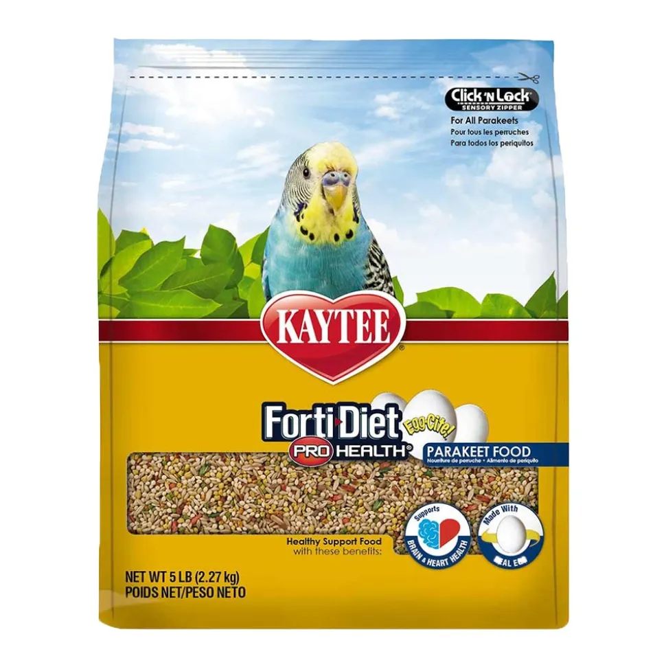 Kaytee Forti-Diet Pro Health Egg-Cite Parakeet Food 5-lb