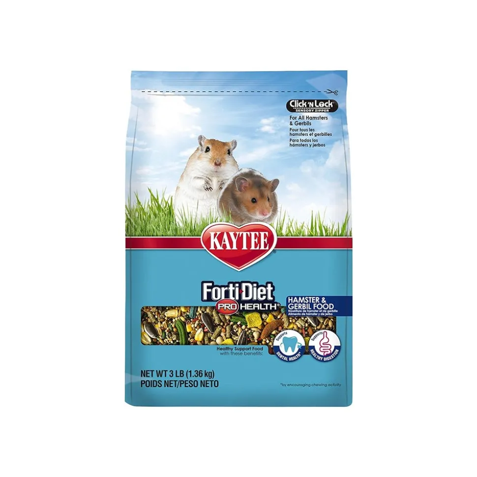 Kaytee Forti-Diet Pro Health Hamster & Gerbil Food 3-lb