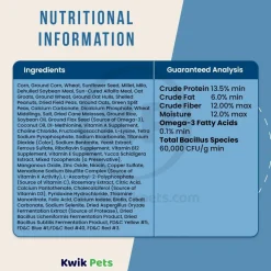 Kaytee Forti-Diet Pro Health Hamster & Gerbil Food 3-lb