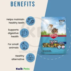 Kaytee Forti-Diet Pro Health Hamster & Gerbil Food 3-lb