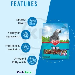 Kaytee Forti-Diet Pro Health Parrot Food 5-lb