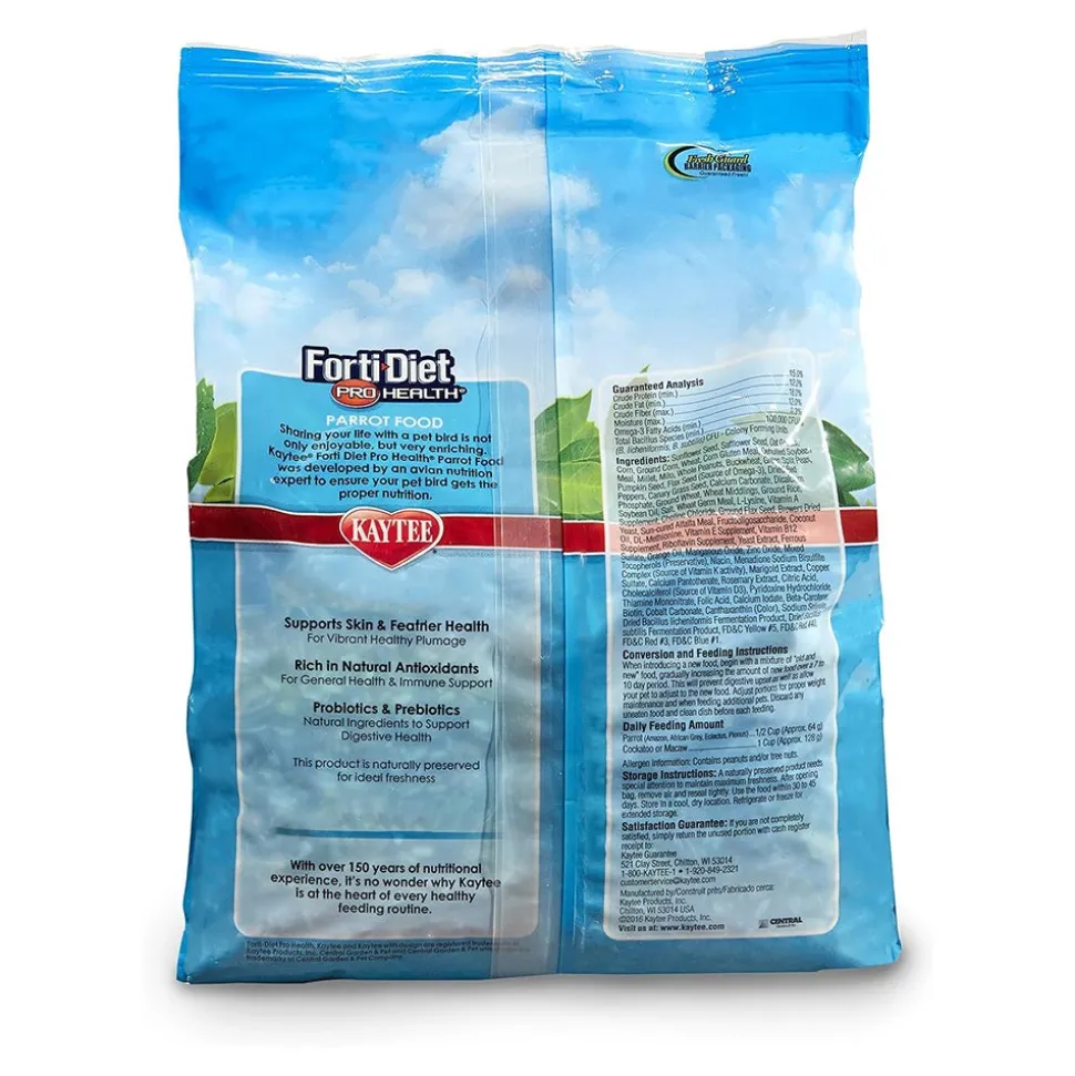 Kaytee Forti-Diet Pro Health Parrot Food 5-lb