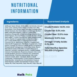 Kaytee Forti-Diet Pro Health Parrot Food with Safflower 4-lb