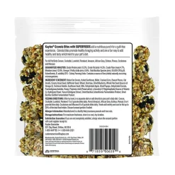 Kaytee Granola Bites with Superfoods Blueberry & Flax Pet Bird Treats 4.5-oz