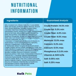 Kaytee Healthy Bits Treat for Rabbits Guinea Pigs & Chinchillas 4.5-oz