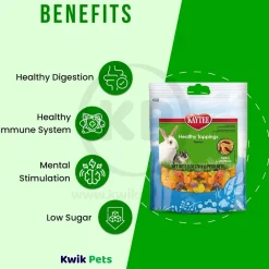 Kaytee Healthy Toppings Papaya Treat for Small Animals 2.5-oz