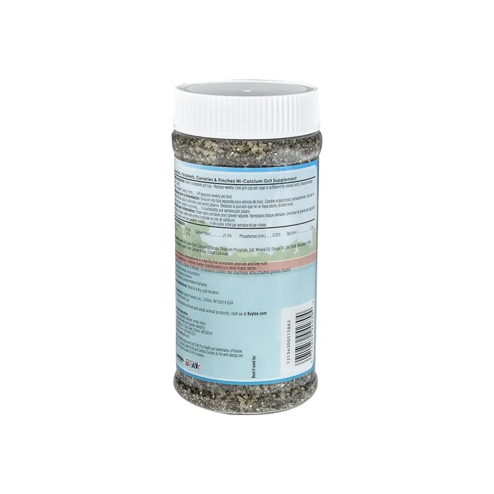 Kaytee Hi-Calcium Grit Supplement for Small Birds 21-oz