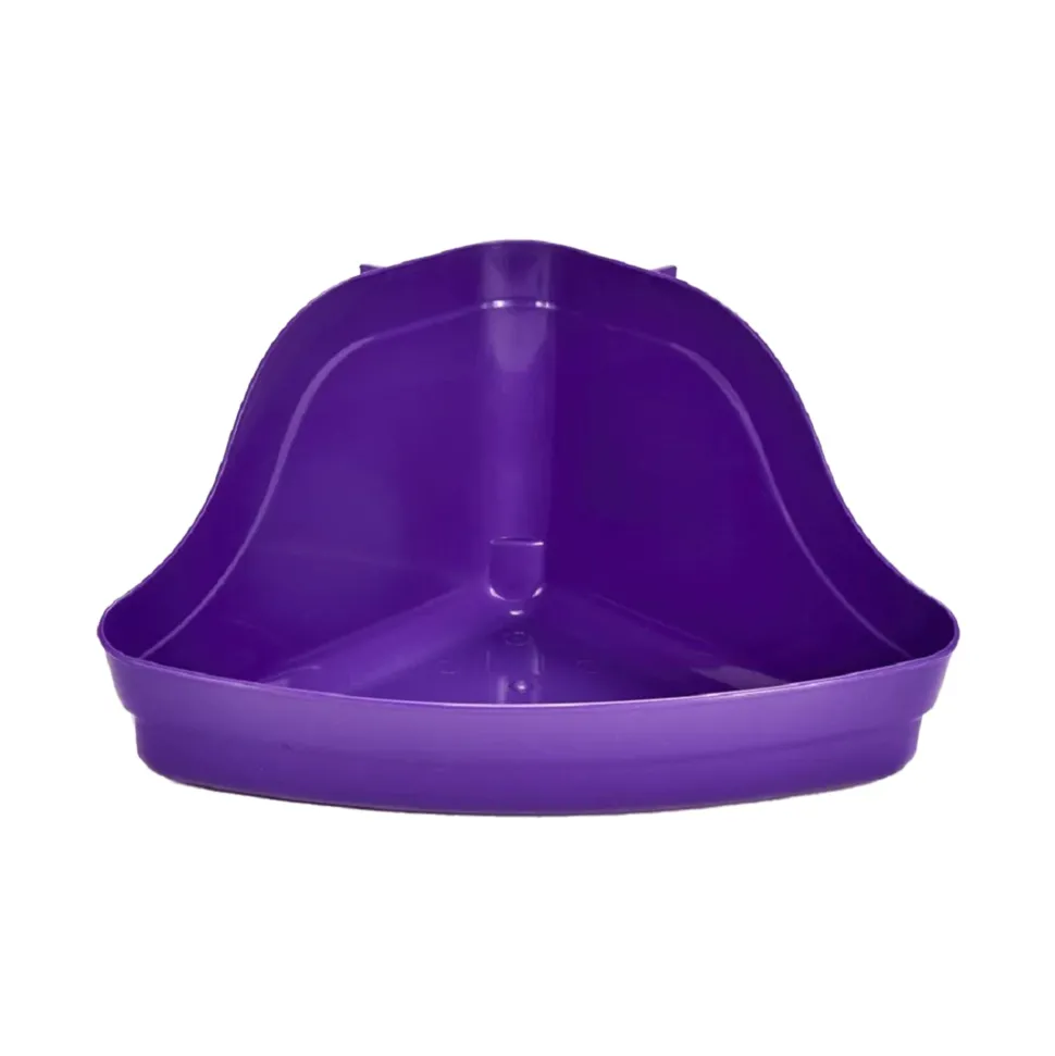 Kaytee Hi-Corner Litter Pan for Ferrets & Other Small Animals