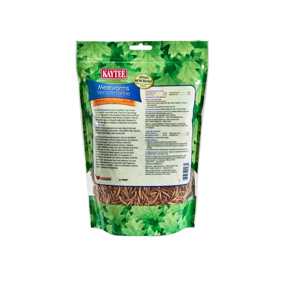 Kaytee Mealworms Wild Bird Food & Chicken Treat 7-oz
