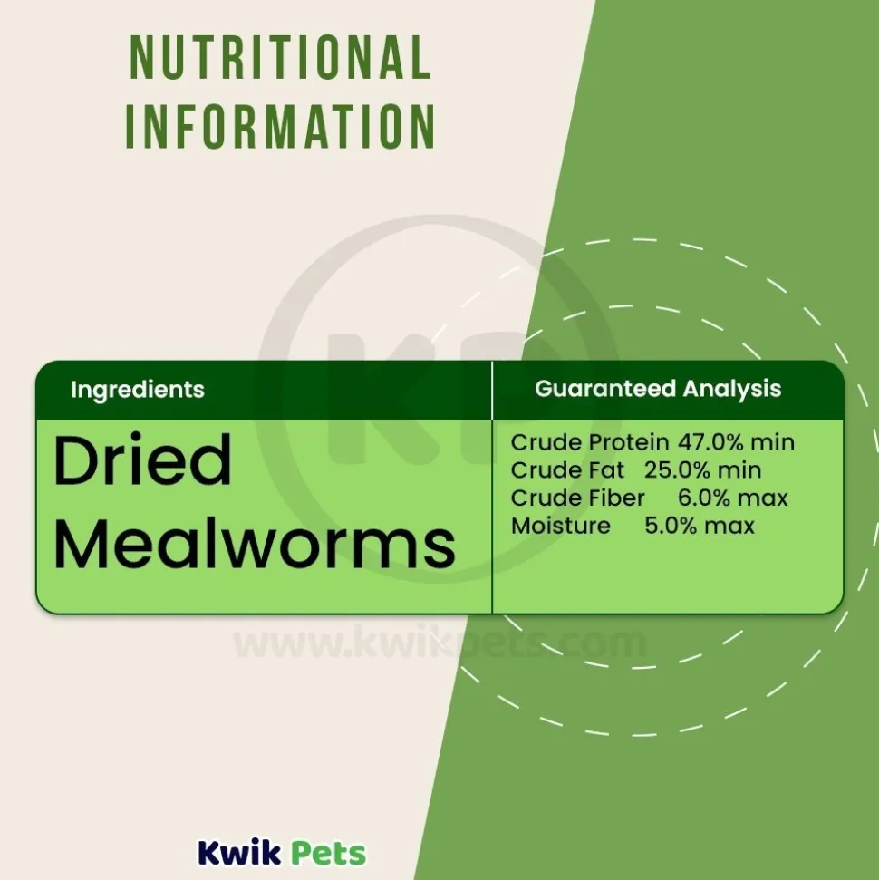 Kaytee Mealworms Wild Bird Food & Chicken Treat 7-oz