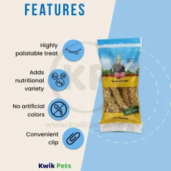 Kaytee Natural Spray Millet Bird Treats 12 Count 7-oz
