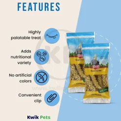 Kaytee Natural Spray Millet Bird Treats 2 Pack