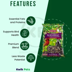 Kaytee Nut & Fruit Blend Wild Bird Food 5-lb