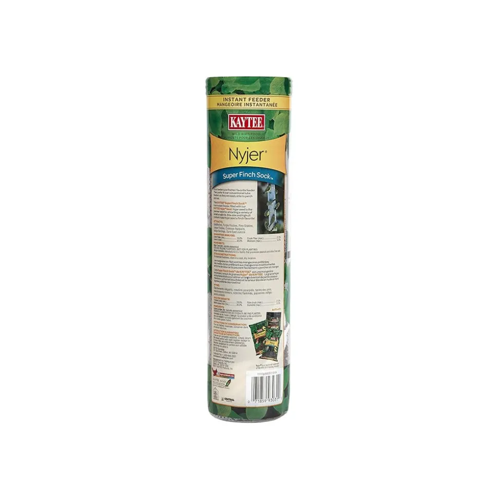 Kaytee Nyjer Super Finch Sock Wild Bird Food Instant Feeder 25-oz