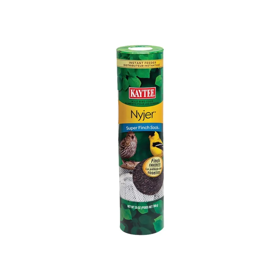 Kaytee Nyjer Super Finch Sock Wild Bird Food Instant Feeder 25-oz