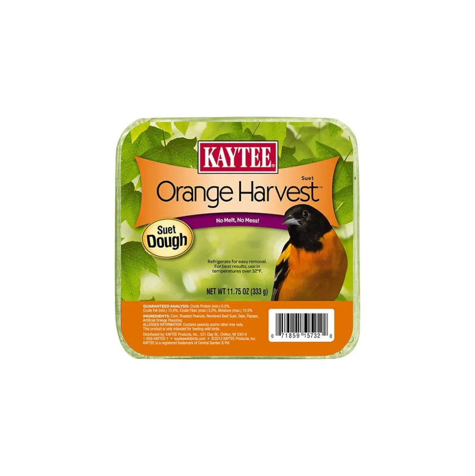 Kaytee Orange Harvest Wild Bird Suet Dough 11.75-oz