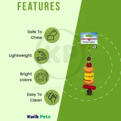 Kaytee Perfect Chews Guinea Pig Toy 1 in X 2.5 in X 9.3 in