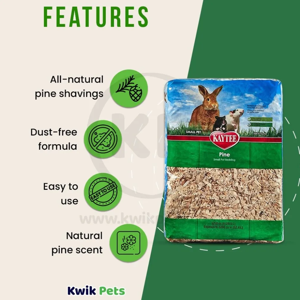 Kaytee Pine Small Animal Bedding 52.4-L