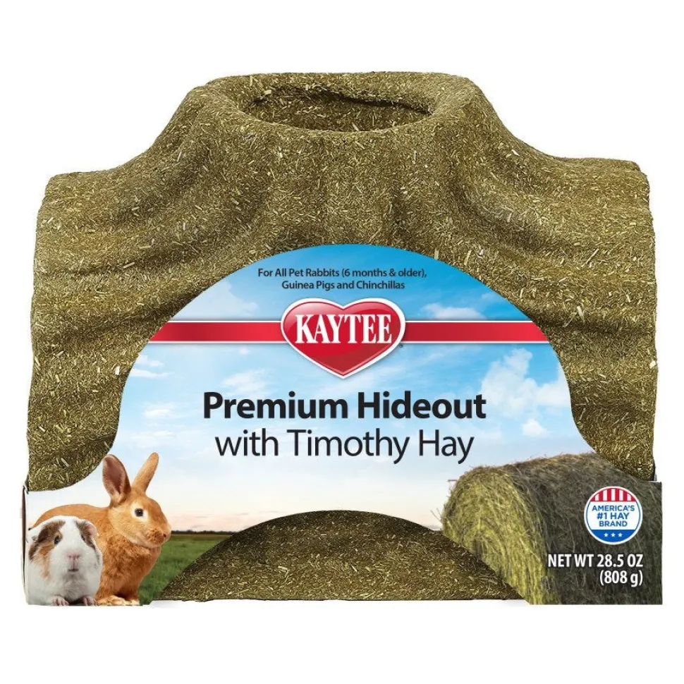 Kaytee Premium Timothy Hideout Small Animal Treats Large
