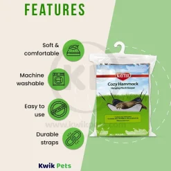 Kaytee Simple Sleeper Cozy Hammock for Small Animals
