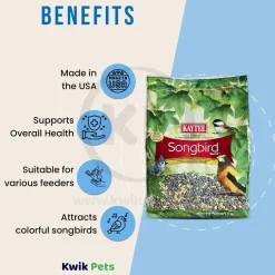 Kaytee Songbird Blend Wild Bird Food 5-lb