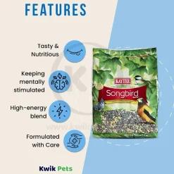 Kaytee Songbird Blend Wild Bird Food 5-lb