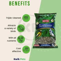 Kaytee Striped Sunflower Wild Bird Food 5-lb