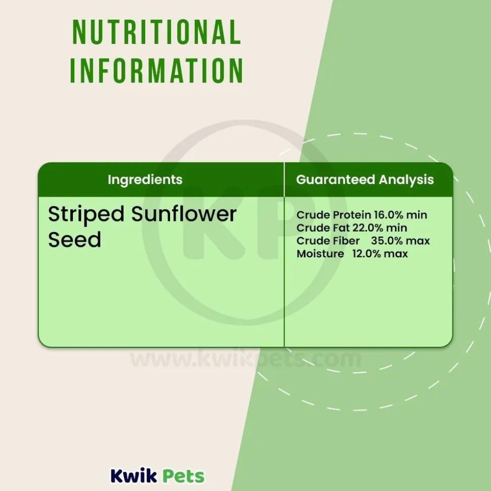 Kaytee Striped Sunflower Wild Bird Food 5-lb