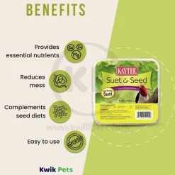 Kaytee Suet & Seed High Energy Mini Suet 11.75-oz