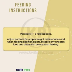 Kaytee Supreme Parakeet Food 5-lb