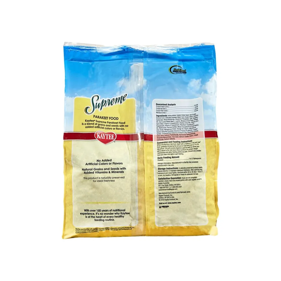Kaytee Supreme Parakeet Food 5-lb