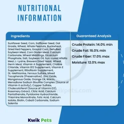 Kaytee Supreme Parrot Food 5-lb