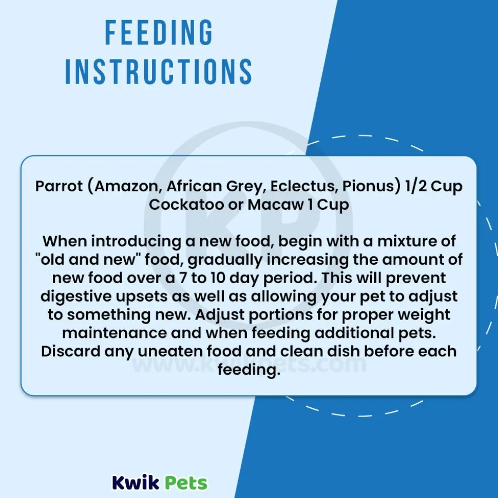 Kaytee Supreme Parrot Food 5-lb