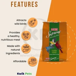 Kaytee Supreme Wild Bird Food 25-lb