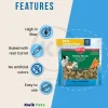 Kaytee Timothy Biscuits Baked with Carrot Small Animal Treats 10-oz