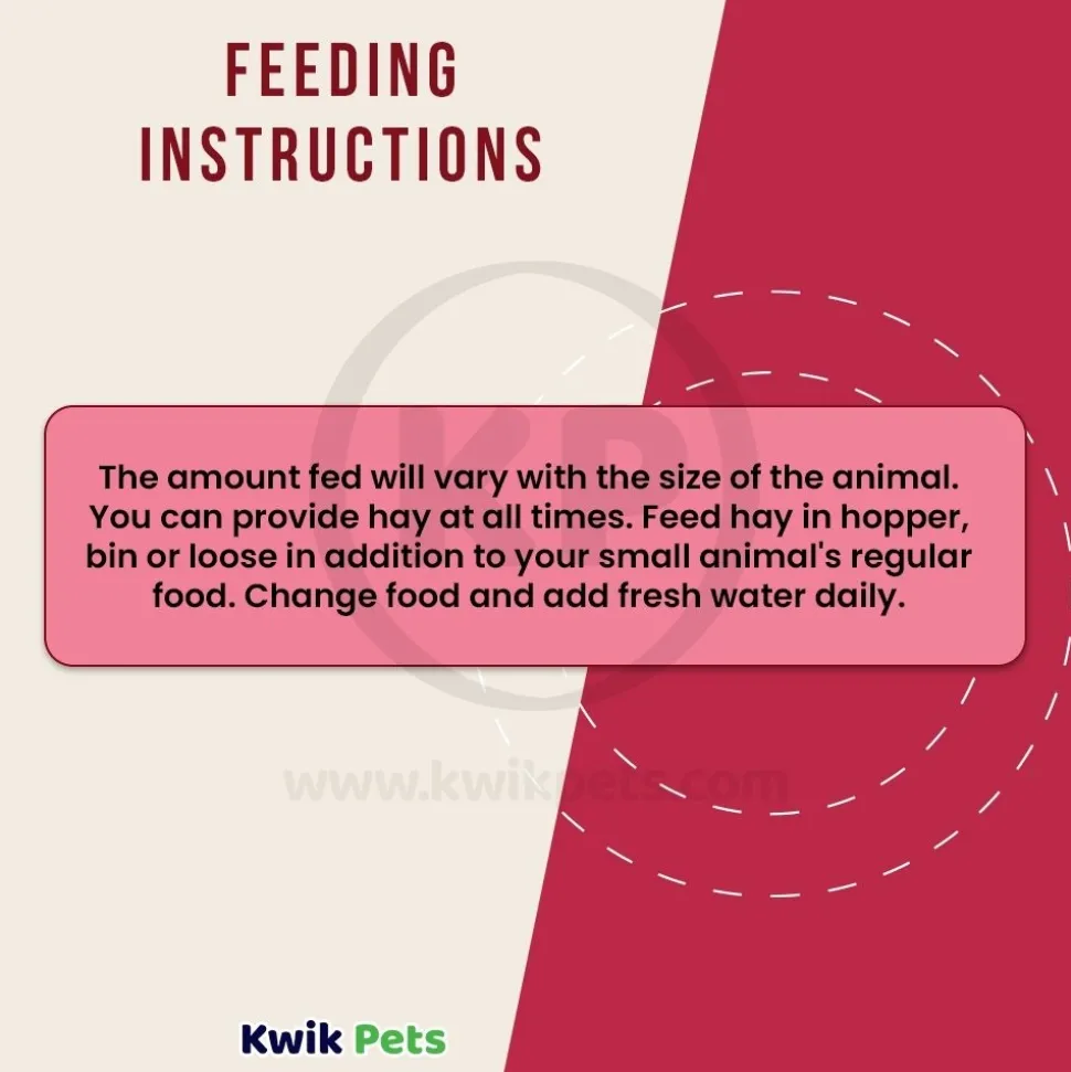 Kaytee Timothy Hay Plus Cranberries for Small Animals 24-oz