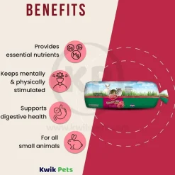 Kaytee Timothy Hay Plus Cranberries for Small Animals 24-oz