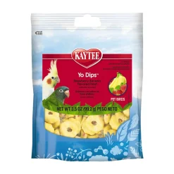 Kaytee Yo Dips Strawberry & Banana Flavored Treats for All Pet Birds 3.5-oz
