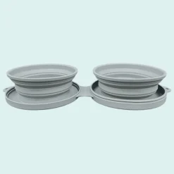 Koira Collapsible Travel Silicone Dog Bowl Set